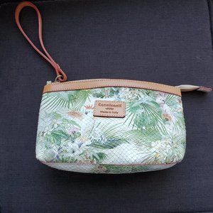 Cavalcanti Tropical clutch wristlet bag